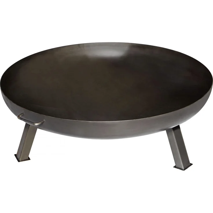 Buschbeck Feuerstelle, Feuerschale, schwarz, 80 x 80 x 30 cm, 90187.002 – Bild 2