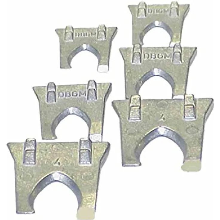 Metallkrallen Set 6tlg 2x2-3-4 Garten Terrasse Kralle Haken Heimwerker Werkzeuge
