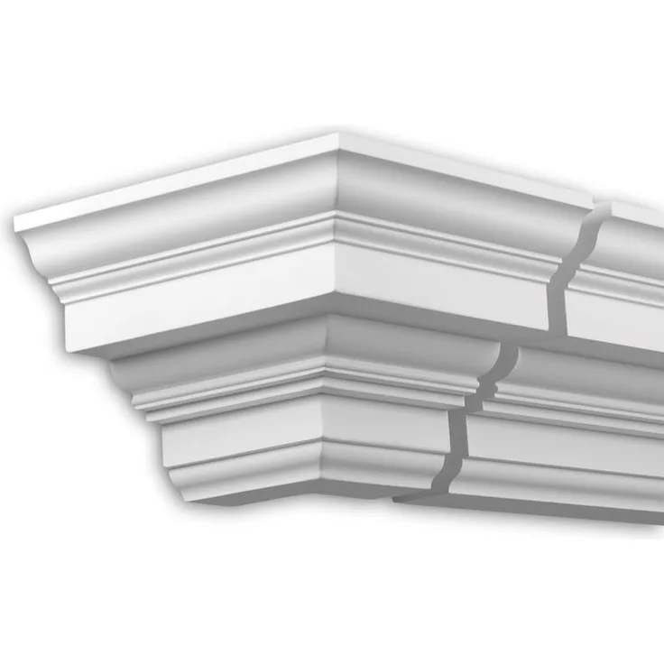 Außenwinkel 432211 Außenstuck Eckelement Fassadenelement Zeitloses Klassisches Design weiß