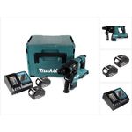 Makita DHR280RMJ Akku Bohrhammer Brushless SDS-PLUS im Makpac + 2x 18 V- 4 Ah - 4000 mAh Akku und Ladegerät
