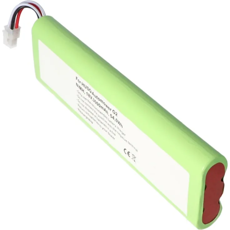 Akku passend für Husqvarna Automower 260ACX, G2 2006, NiMH, 18V, 3000mAh, 54,0Wh