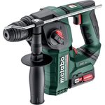 Metabo Akku-Bohrhammer PowerMaxx BH 12 BL 16, Metabox 145, 12V 2x2Ah Li-Ion + SC 30 - 600207500