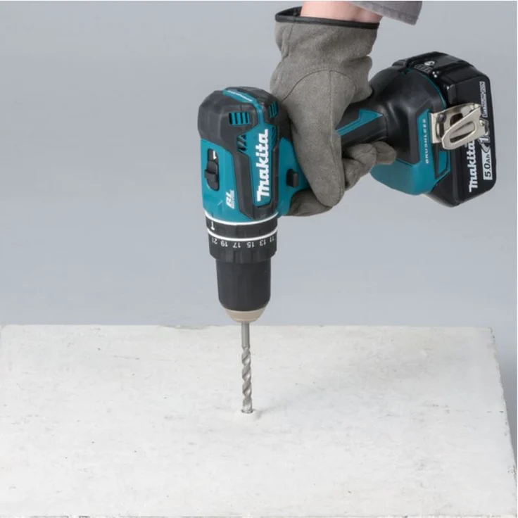 Makita Akku-Winkelschleifer + Akku-Schlagbohrschrauber Kombo-Kit 18 V (DHP485Z + DGA504Z) - DLX2334J – Bild 7