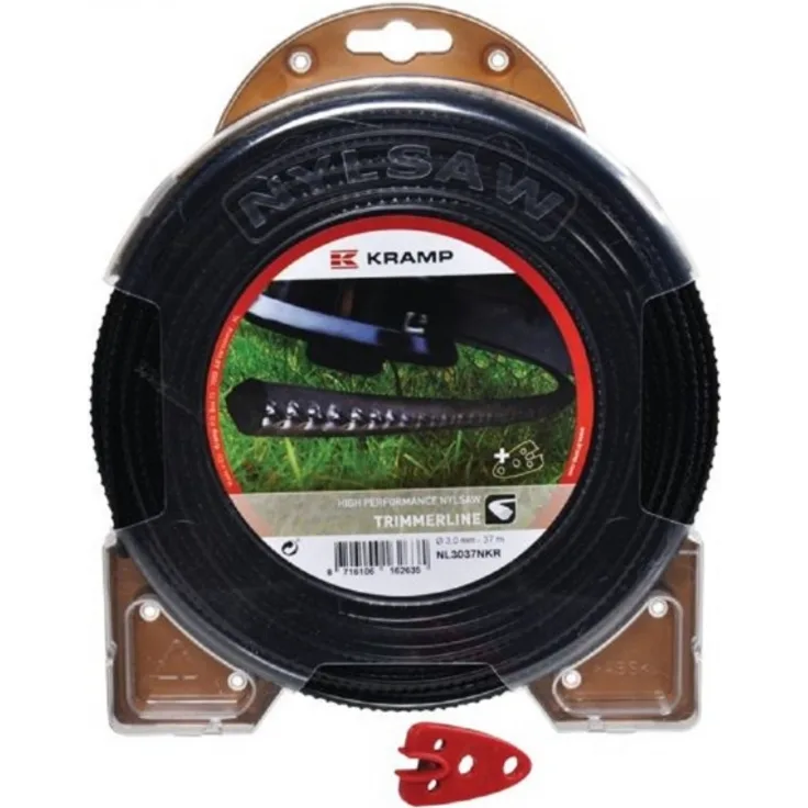 Kramp NL3527NKR Mähfaden Nylsaw für alle Motorsensen 3,5 mm x 27 m