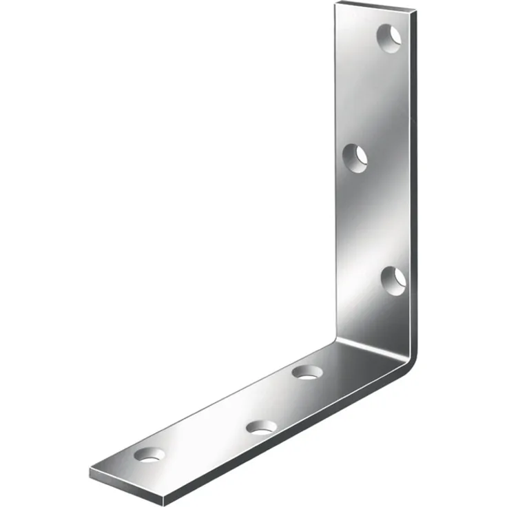 Balkenwinkel L200x200 mmmm B.40mm sta.STA blau verz.S.5mm VORMANN