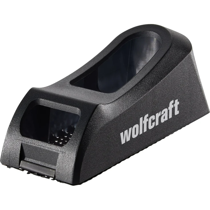 Wolfcraft 4013000 Blockhobel für Holz und Gipskarton schwarz - Preisvergleich – Bild 1