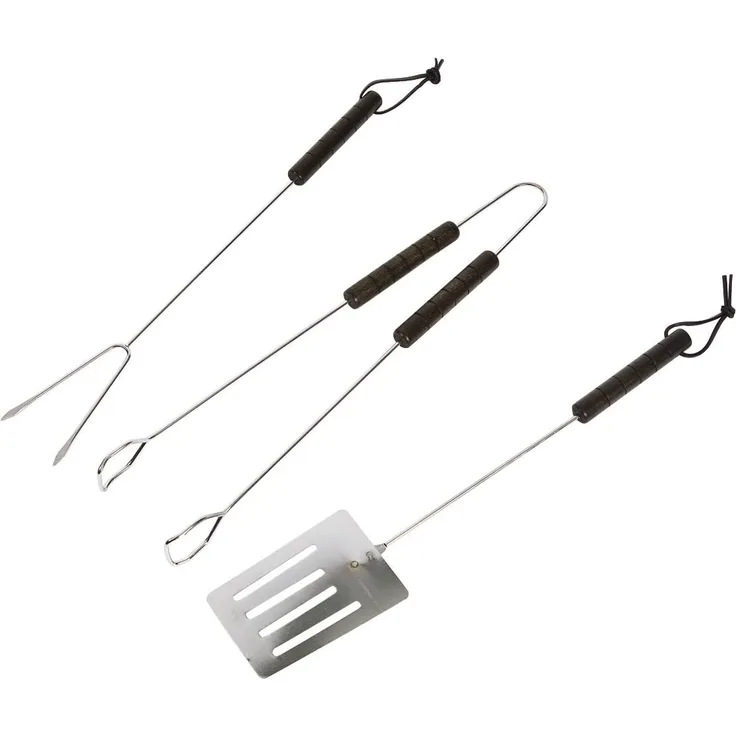 barbecue-Set 3-teilig aus Stahl