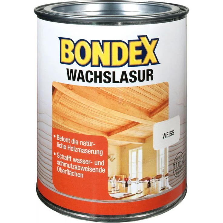 Bondex Wachslasur Hellbraun 0,75 l - 352673 – Bild 1