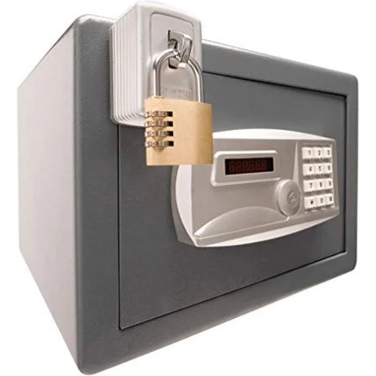 kh security Schloss Milockie Zusatzschloss für den Safe, 370111