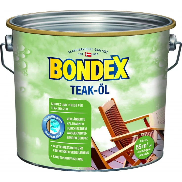 Bondex Teak Öl 2,5 l, farblos – Bild 1