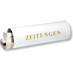 BURG-WÄCHTER Zeitungsrolle mit Kunststoffabdeckung, Briefkastenergänzung, 800 W, Weiß