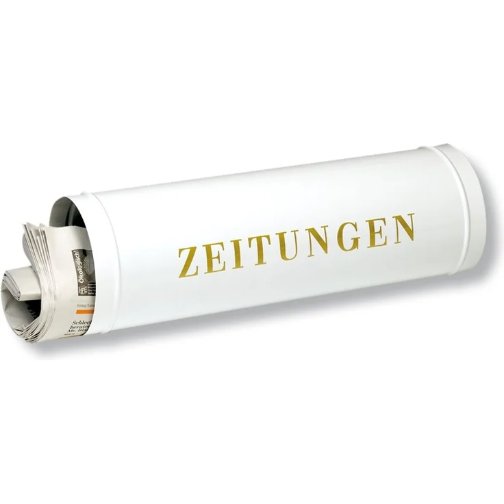 BURG-WÄCHTER Zeitungsrolle mit Kunststoffabdeckung, Briefkastenergänzung, 800 W, Weiß – Bild 1