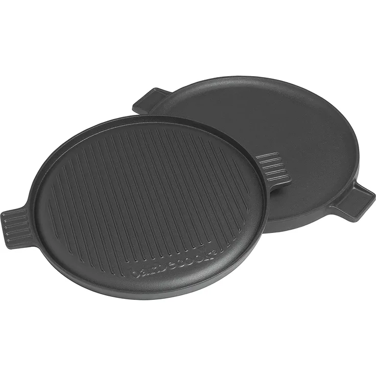 Barbecook Grillplatte, Gusseisen, für Holzkohlegrill, rund, Ø 35 cm