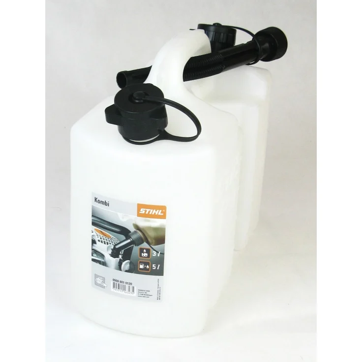 STIHL 00008810120 Kombi-Kanister Standard 5 Liter-3 Liter transparent Doppelkanister – Bild 1