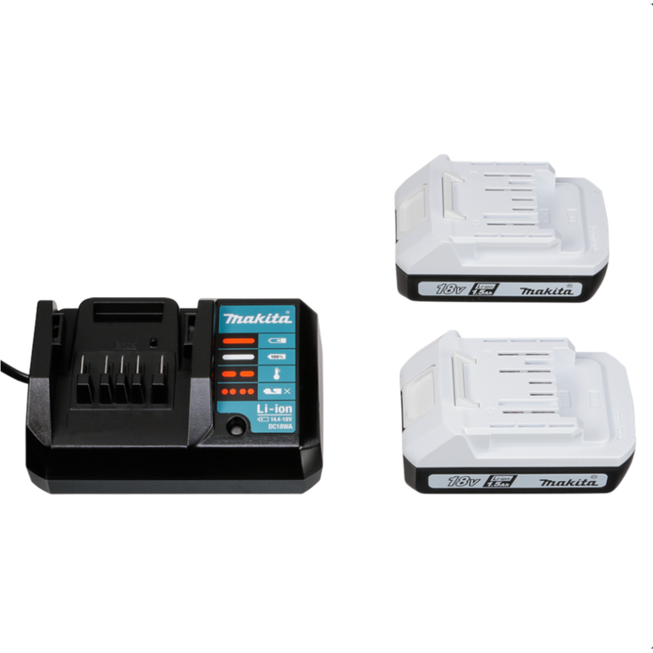 Makita HP457DWE 10 - 18V G-Serie Akku Schlagbohrschrauber (2 x 1,3 Ah) mit Ladegerät im Koffer – Bild 5