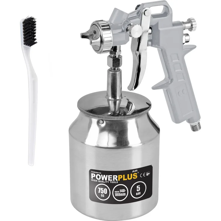 Powerplus POWAIR0106 POWAIR0106 Pistola Pintura für Sauger (750 cc)
