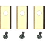 Genisys 30 Titan Ersatz Messer Klingen kompatibel für Worx Landroid (1-Loch HQ 2019 longlife 1,0 mm) + Schrauben (DIN EN 50636 geprüft)