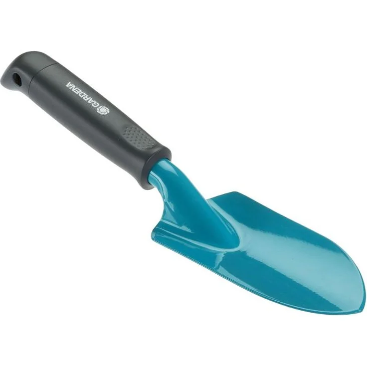 GARDENA Classic Pflanzkelle: Handliche Schaufel für kleinere Pflanzarbeiten, aus Qualitätsstahl, korrosionsgeschützt, rutschfester und ergonomischer Griff, Arbeitsbreite 6 cm (8951-20) – Bild 1