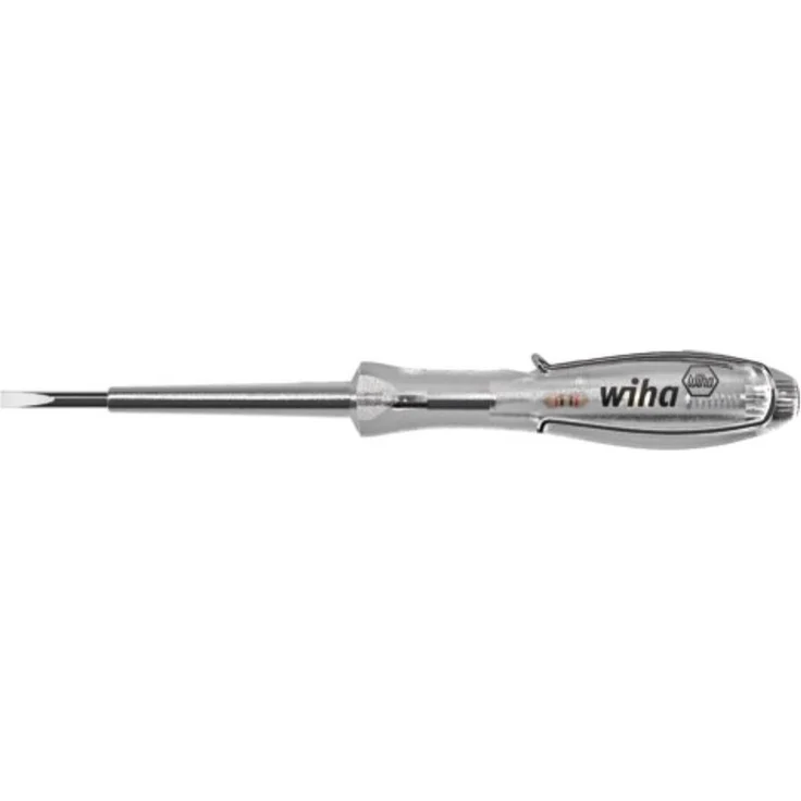 Wiha Spannungsprüfer SoftFinish einpolig, 110 - 250 Volt in Blister (35378) 3,0 mm x 60 mm