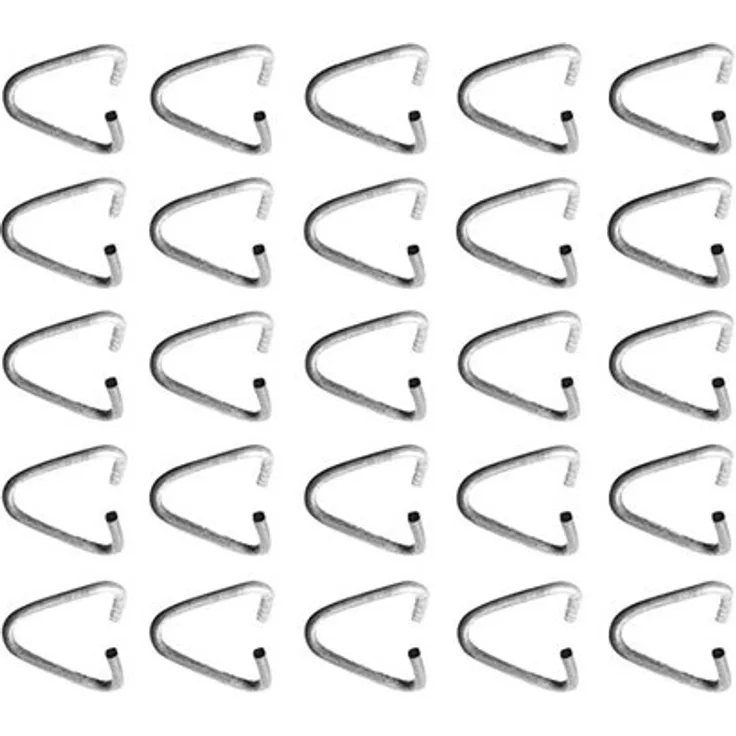 bellissa C-Verbindungsklammer 25-er Set 15 mm