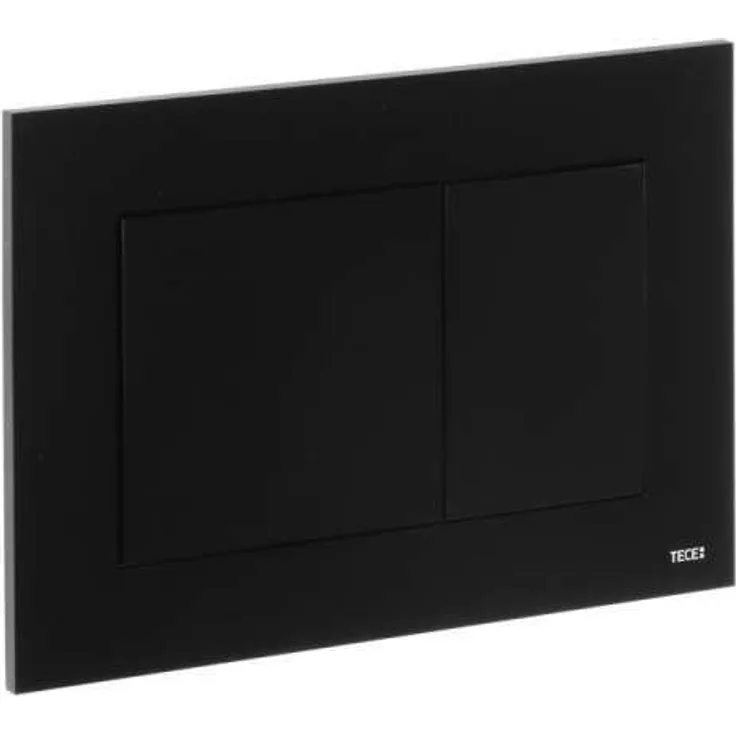now WC Betätigungsplatte für Zweimengentechnik schwarz matt 9240407 - Tece