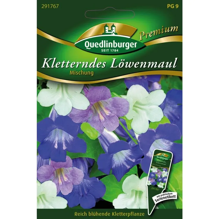 QUEDLINBURGER SAATGUT Quedlinburger Saatgut - Kletterndes Löwenmaul | Löwenmaulsamen