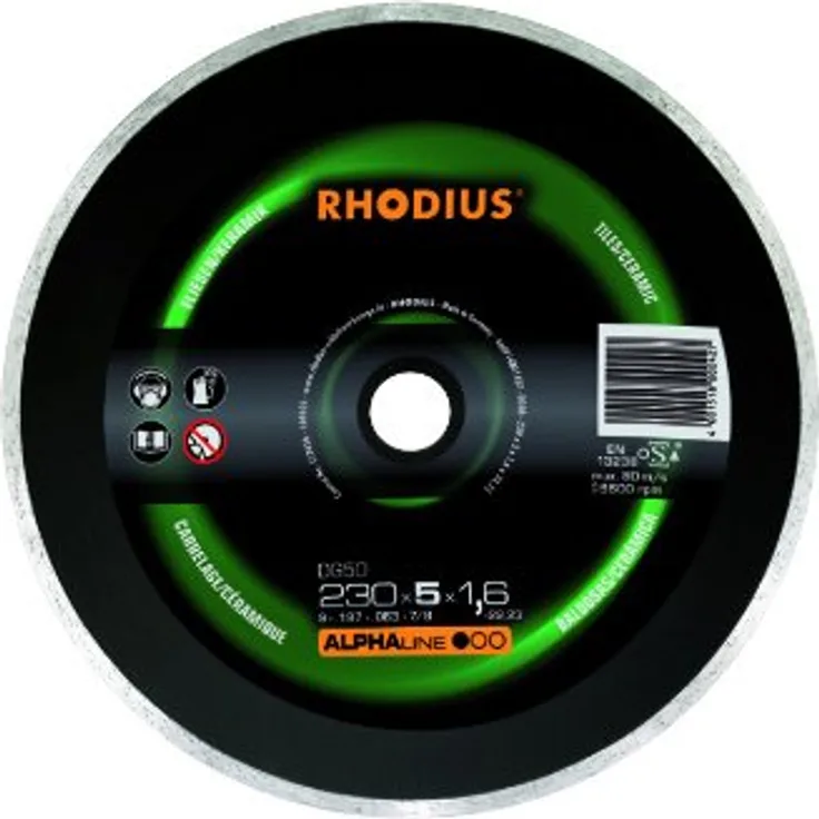 Rhodius Diamant-Trennscheibe DG50 125 mm 303054