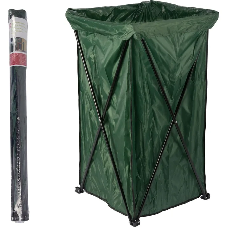 Lifetime Garden Gartenabfall mit Ständer Laubsack 175l Müllsack Mülleimer Abfalleimer Grüngut
