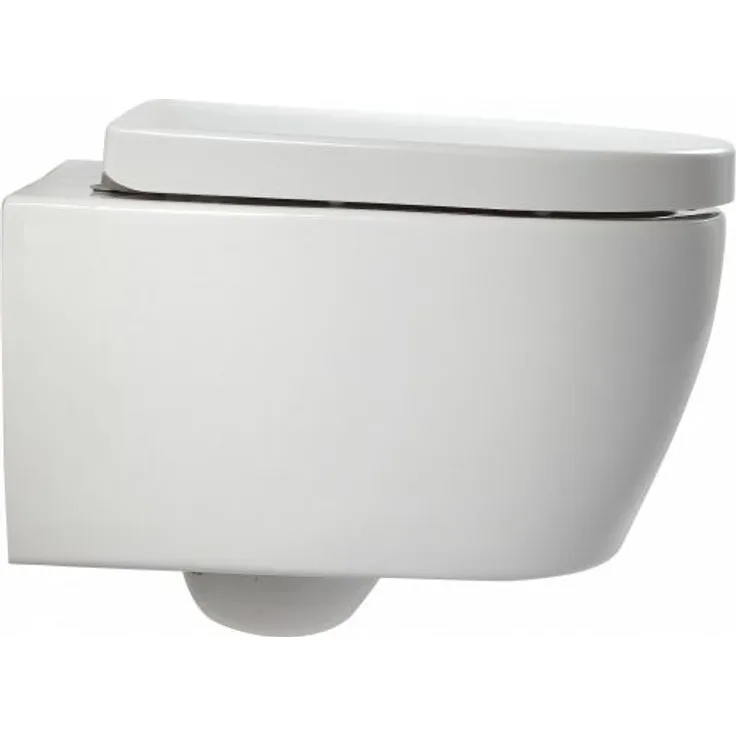 Spülrandloses Wand-Hänge WC NANO NT2038 - inkl. Softclose-Deckel - kurze Ausführung