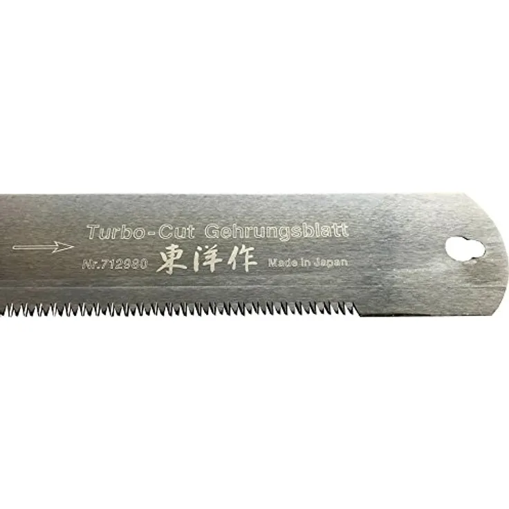 Ulmia Sägeblatt (Japansägeblatt) - Ersatzsägeblatt für die Gehrungssäge 352, lasergehärtete Spezialverzahnung für mühelose und verlauffreie Schnitte, Länge: 550 mm, auf Zug ausgelegt - 286J