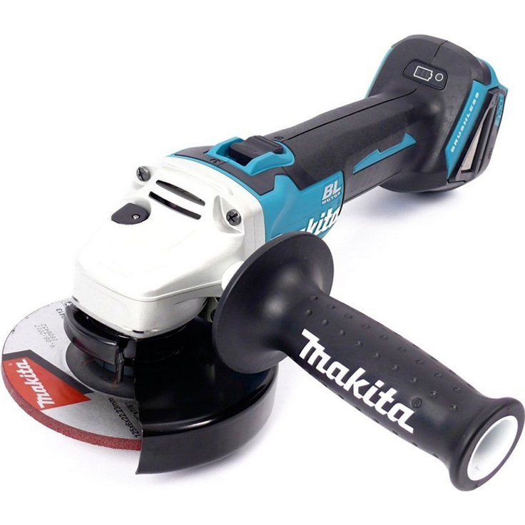 Makita DGA504Z Akku Winkelschleifer (Schleifscheiben-D 125 mm, automatische Drehzahlregelung, LED-Lampe, Spannung 18V, ohne Akku) – Bild 2