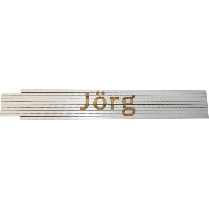 Zollstock Jörg'' ''2 m, weiß''''