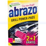 abrazo BIG 2 Plus 1 Reinigungskissen 3 Stück Grillreiniger Power Pads, extra groß und extra handlich
