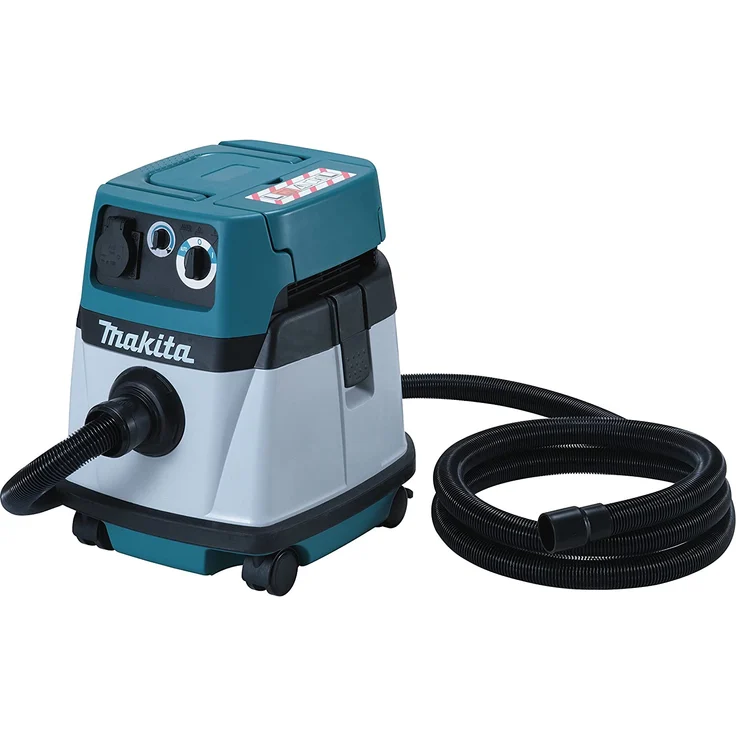 Makita VC1310LX1 Werkstattsauger 2600 Watt Abluftfilter Gerätesteckdose 9,6 kg 13 l Beutel – Bild 1