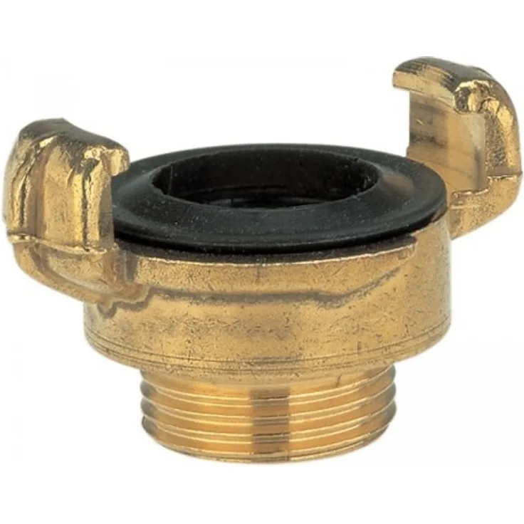 Gardena Messing-Schnellkupplungs-Gewindestück mit Außengewinde: Schlauchanschluss, 26.5 mm (G 3-4 Zoll)-Gewinde z.B für Pumpen mit Innengewinde (7114-20)