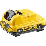 DeWALT DCB124-XJ XR Ersatz-Akku, 12V - 3Ah, Schwarz-Gelb - ohne Ladegerät