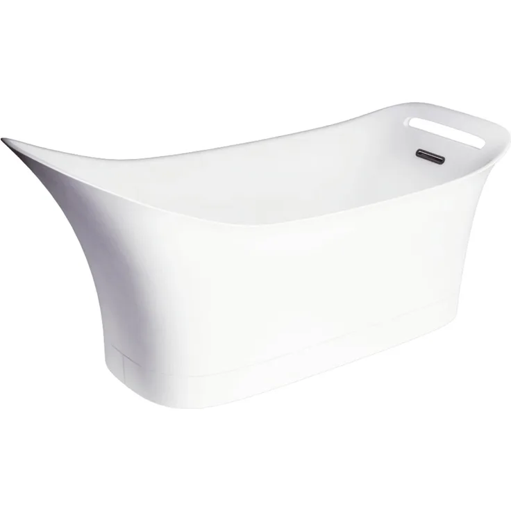 hansgrohe Badewanne AXOR URQUIOLA 1800 mm, freistehend weiß