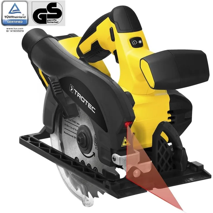 Trotec Akku-Handkreissäge PCSS 10-20V