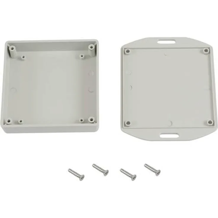 Hammond Electronics 1551XFLGY Universal-Gehäuse 80 x 80 x 20 ABS Grau