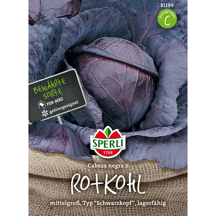 Sperli Rotkohl Cabeza Negra 2 (Schwarzkopf)