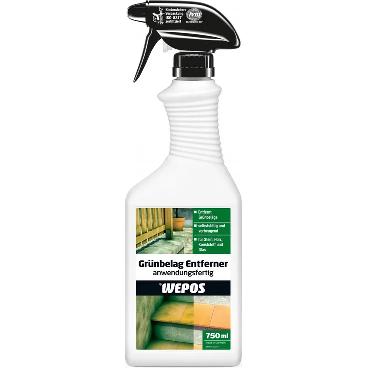 Wepos Grünbelagentferner 750 ml