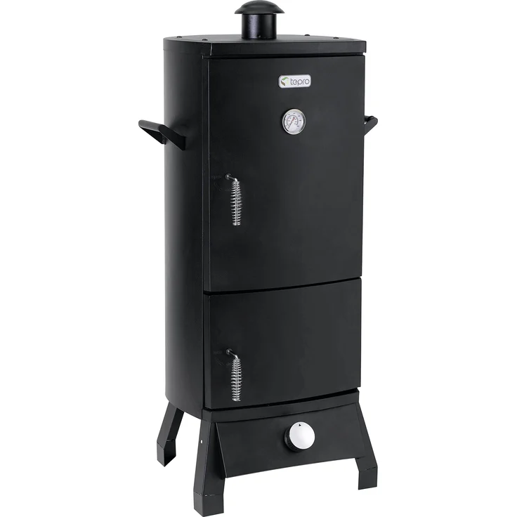 Tepro Gas-Räucherofen Lockport, schwarz, 42 x 46 x 104 cm, 3182