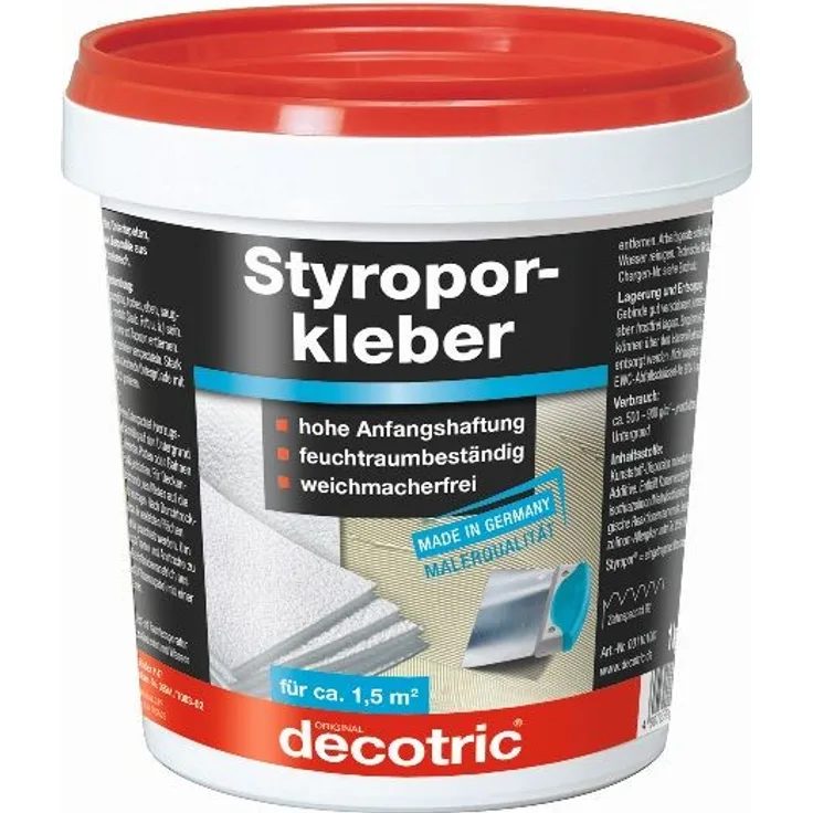 Decotric Styroporkleber 1 kg
