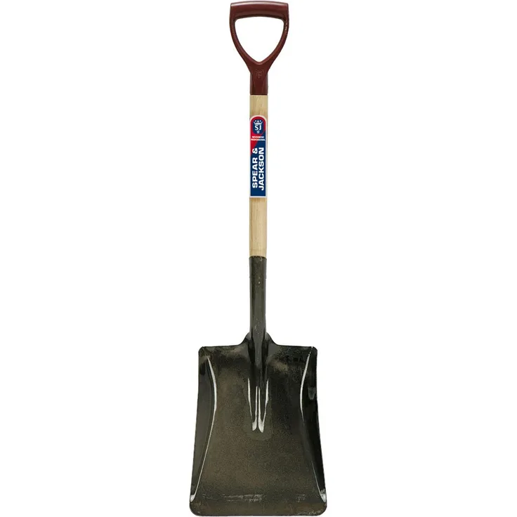 Spear Jackson Square Mouth Nr. 4 Schaufel mit &Py-Griff