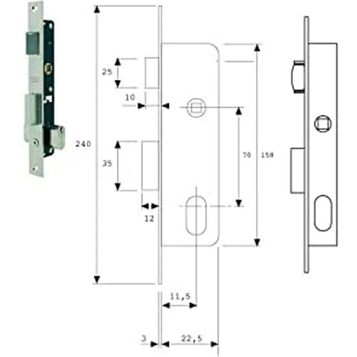 tesa 2226-12-NM – Schloss