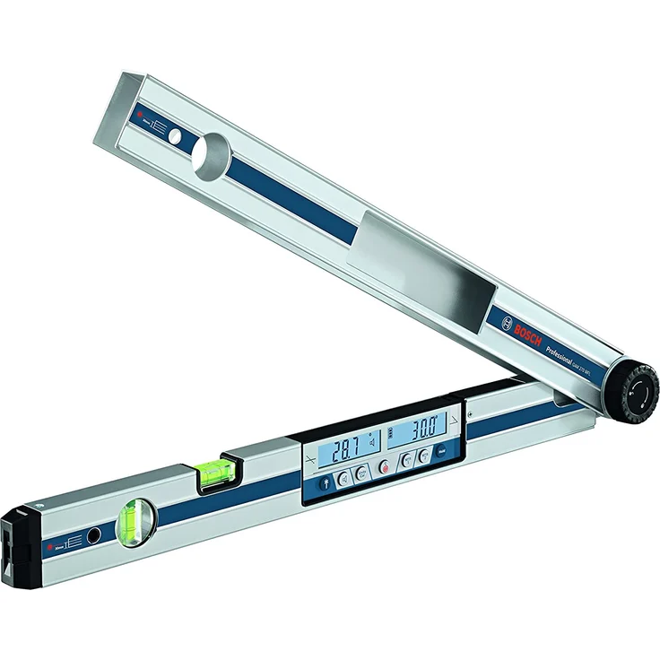 Bosch GAM 270 MFL Professional Digitaler Winkelmesser und Neigungsmesser Schenkellänge: 0 - 270º, Länge: 60 cm – Bild 1