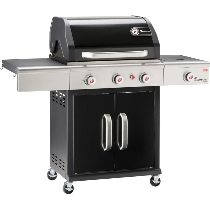LANDMANN Gasgrill 12946 Triton 3.1 maxX schwarz