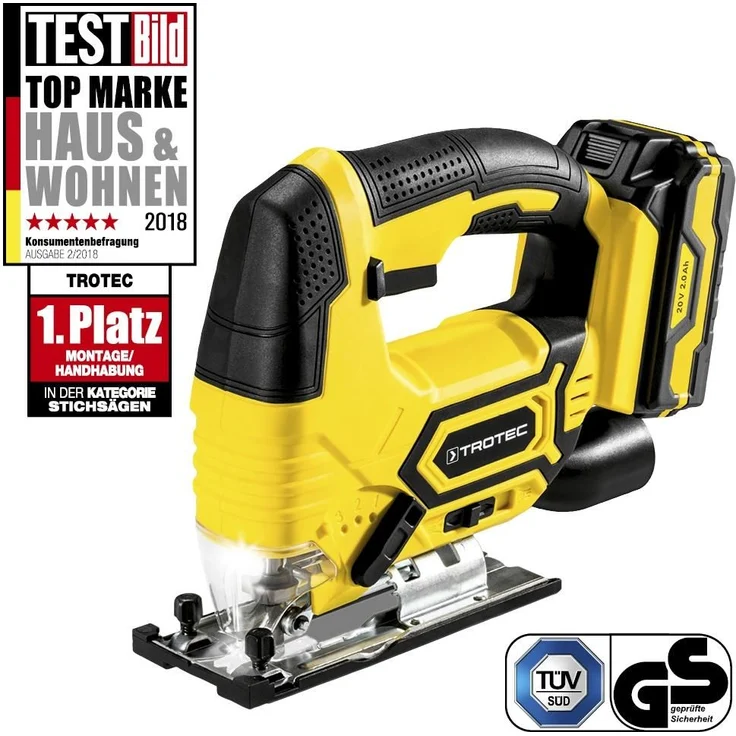 Trotec Akku-Stichsäge PJSS 11-20V – Bild 1
