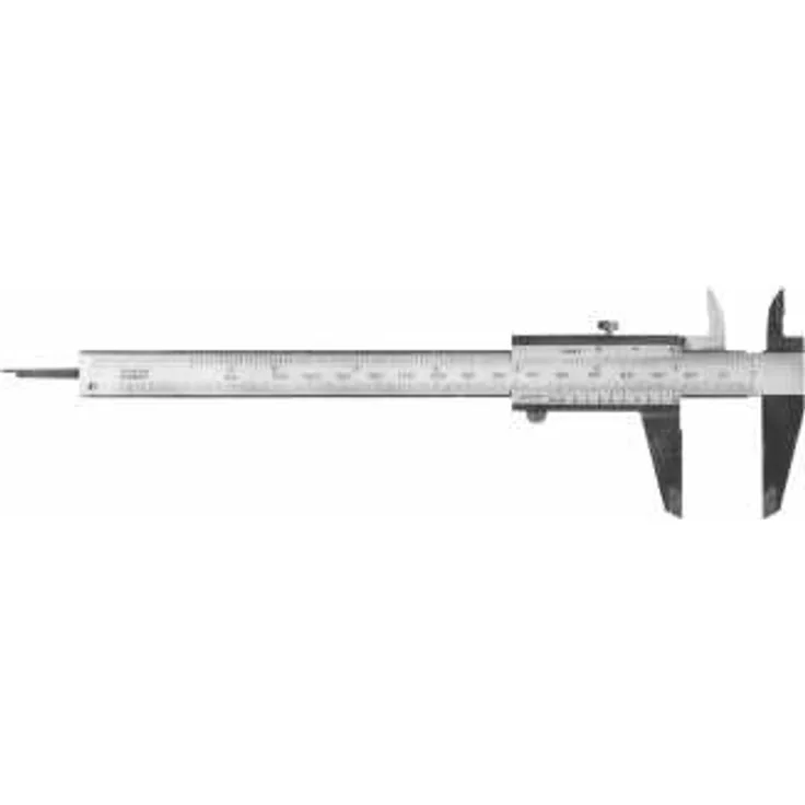 Fortis Taschenmeßschieber Feststellung 150 mm links
