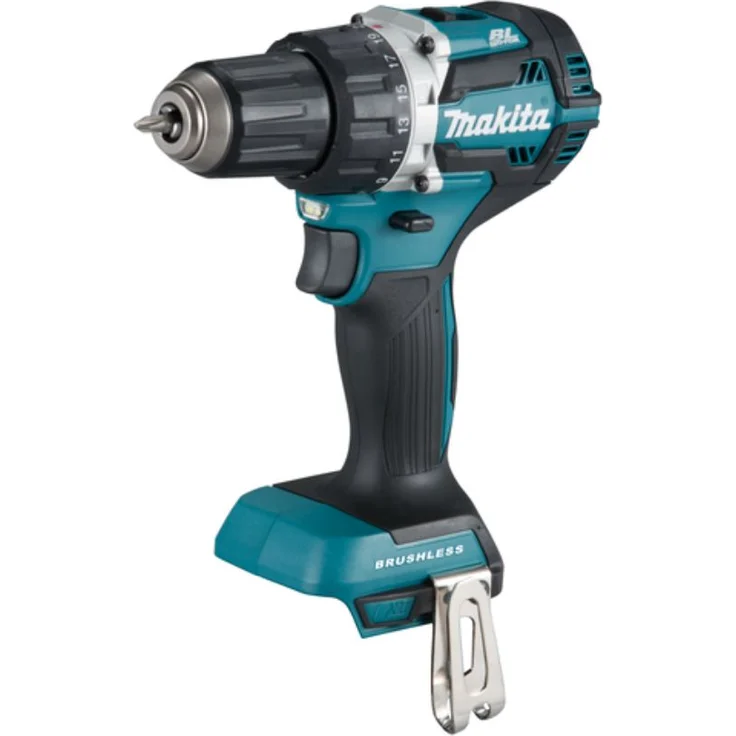 Makita DDF484Z Akku-Bohrschrauber (ohne Akku und Ladegerät) 1,5 - 13 mm Bohrfutter 38 mm, 13 mm Bohrleistung 54 Nm hart - 30 Nm weich blau 500 - 2000 U/min 2-Gang – Bild 1